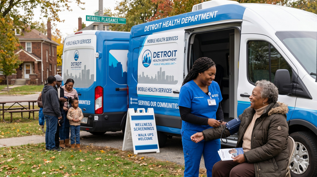 Meeting Residents Where They Are: Detroit’s Push for Mobile Health Equity