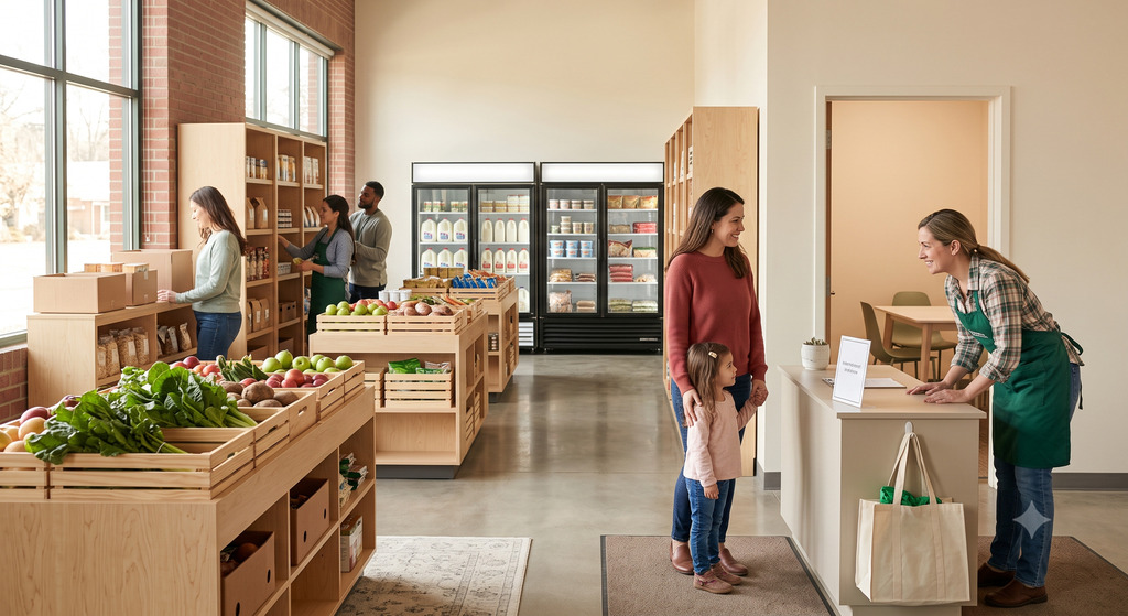 What A $500,000 Food Pantry Gift In Illinois Shows About Dignity, Storage, And Volunteer Space For Local Aid Programs