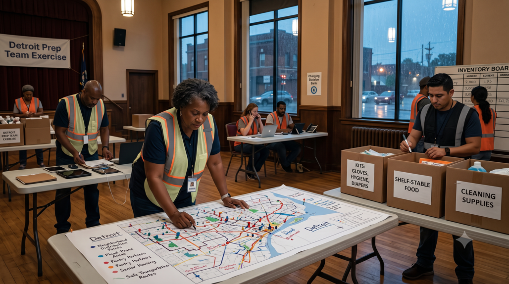How South Texas Food Bank’s Six-County Flood Relief Push Shows Why Detroit Aid Groups Need Disaster-Ready Volunteer Systems