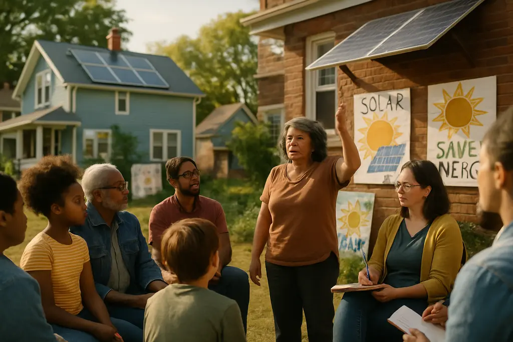 Detroit solar projects: Neighborhood Impacts