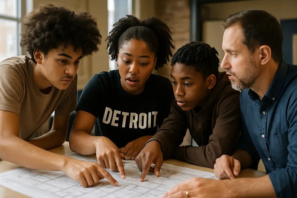 Detroit Youth Design Input Shapes Civic Plans
