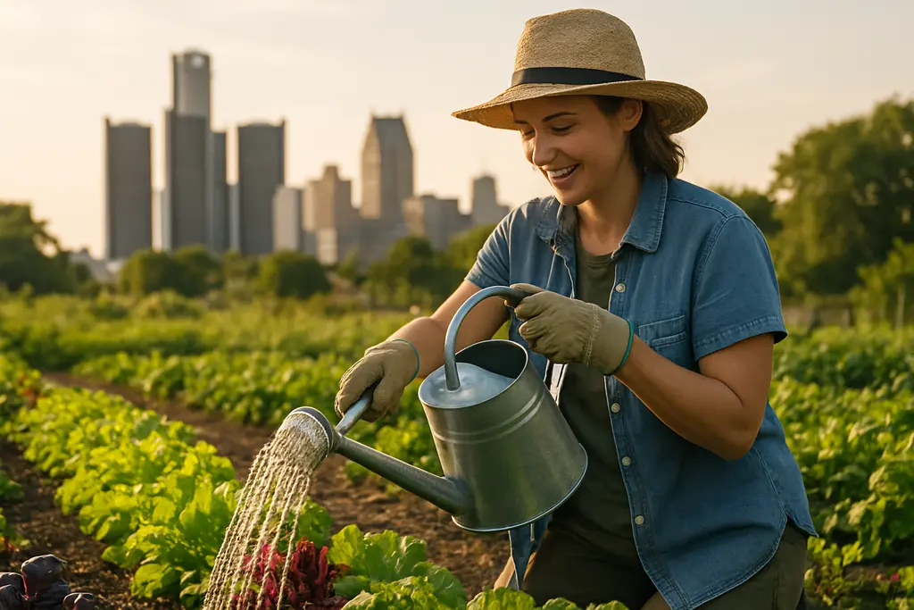 Urban Agriculture Grant And Detroit Food Access